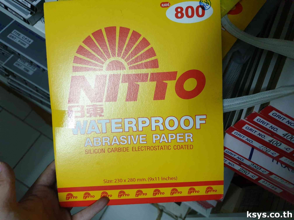 กระดาษทรายน้ำ NITTO เบอร์800