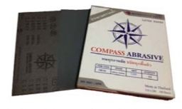 กระดาษทรายน้ำ COMPASS CW12L