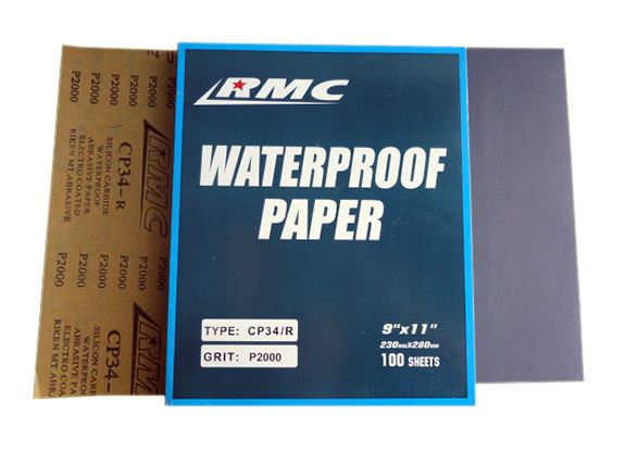 กระดาษทรายน้ำ RMC CP34/R