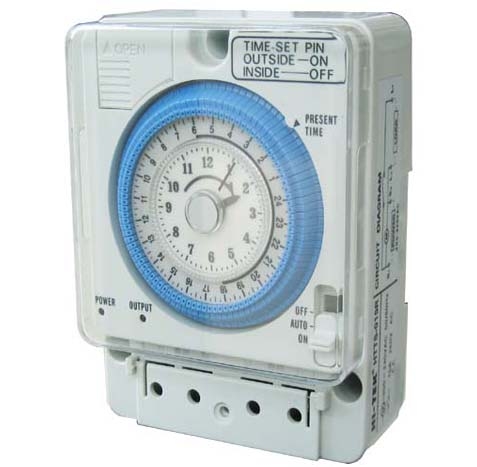 HI-TEK Timer Switch สวิทช์ตั้งเวลารุ่น HTTS-015R 15A 220-240V