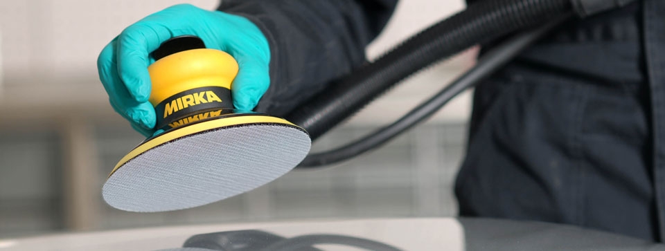 กระดาษทรายขัดรถยนต์ Mirka Automotive Refinishing