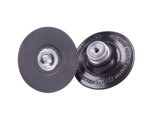 Roloc DC PAD 3IN soft 1/4-20INT 5/bx