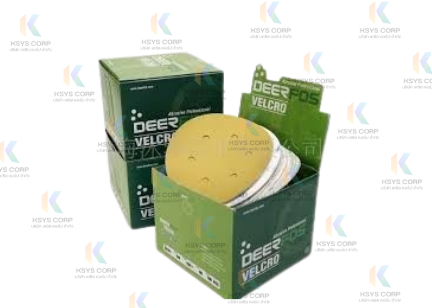 กระดาษทรายกลม DEERFOS CA331 ขนาด 5นิ้ว