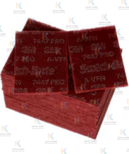 Scotch-Brite 3M Model 7447 Red