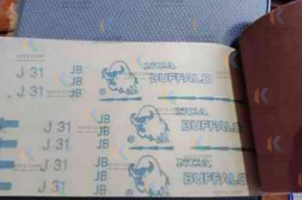 ผ้าทรายม้วนนิ่ม J31 BUFFALO ขนาด 4นิ้วx50m, 5นิ้วx50m, 6นิ้วx50m