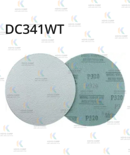 กระดาษทรายกลม HANKO DC341WT (FILM)