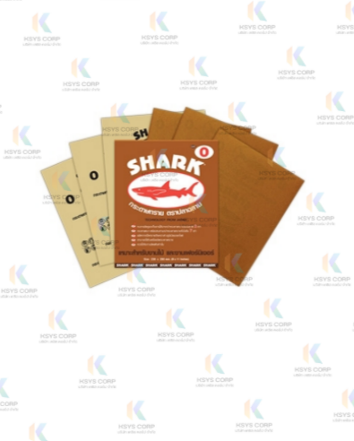 กระดาษทรายขัดแห้ง Shark