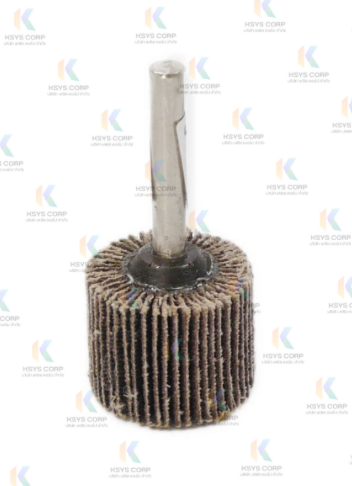 ล้อทรายมีแกน  30x25x6 mm