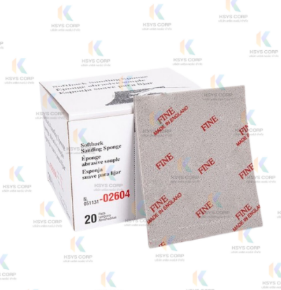 2604 4-1/2" x 5-1/2" Softback Sanding Sponge 320~400 Grit Superfine For 3M