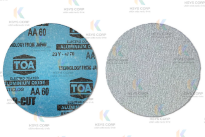 TOA D-CUT แบบกลม 5นิ้ว หลังกาว