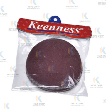 กระดาษทรายแปะ 5” หลังสักหลาด