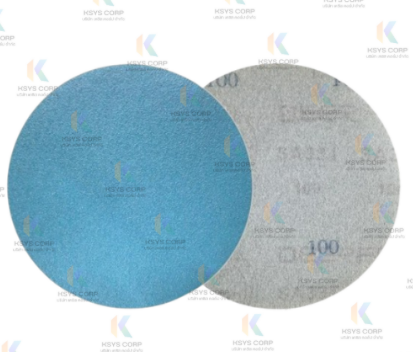 กระดาษทรายกลมหลังสักหลาด KP686 VC 4inch