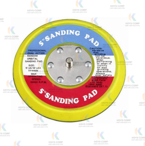แป้นหนามเตยกระดาษทราย 5 นิ้ว