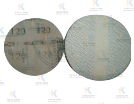 กระดาษทรายกลม Nikken หลังสักหลาด 5นิ้ว เบอร์#120