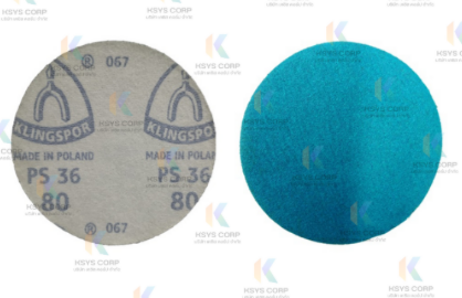 Klingspor PS36 กระดาษทรายกลมหลังกาว