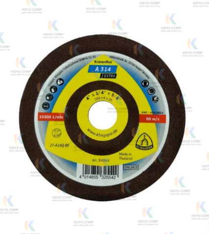 ใบเจียร Klingspor grinding discs A 314 Extra
