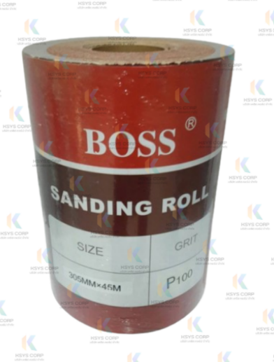 Boss Abrasive Roll - 12 inc * 45 m