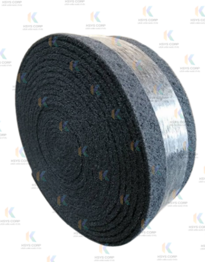 ใยขัดสก๊อตไบร์ทขนาด 4 นิ้วยาว 10 เมตร สีเทา