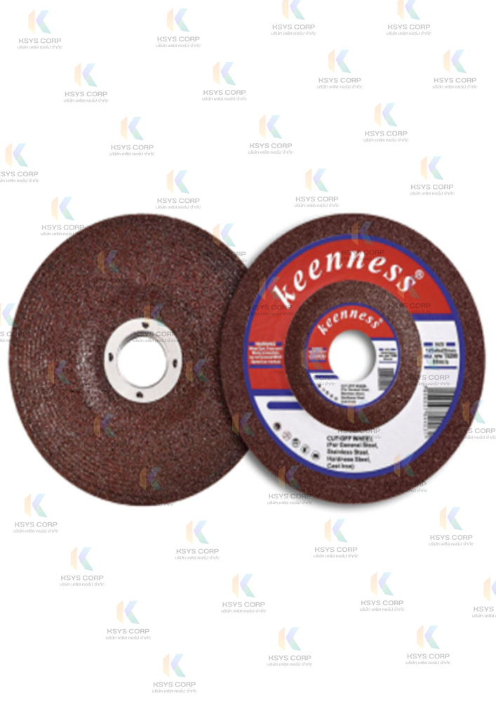 แผ่นเจียรเหล็ก 4” หนา6มิล