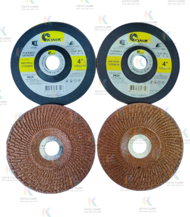 ใบขัดเหล็ก คาร์บอนสตีล Flexible Grinding 4" 100x2x16 13700Rpm