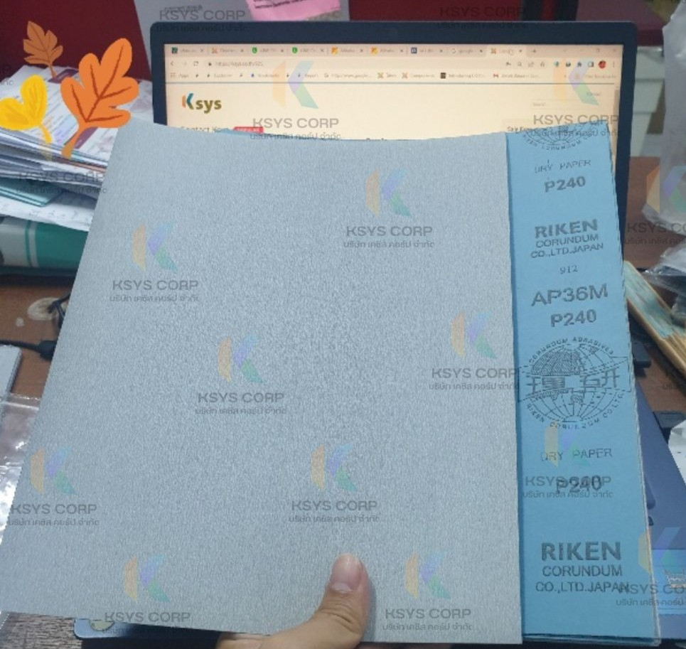 กระดาษทรายขัดแห้ง AP36M