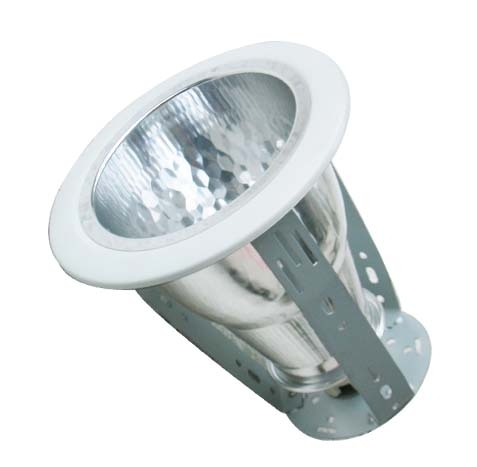 โคมดาวไลท์ขั้ว E27 ขนาด 6" สีขาว Downlight