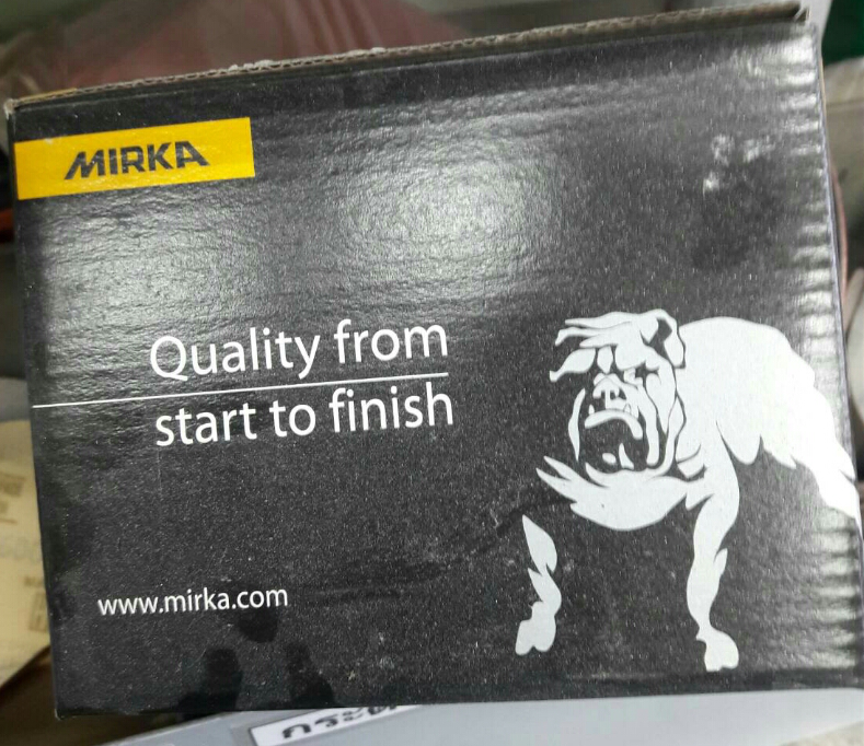 กระดาษทรายกลม​ ​mirka Jepuflex