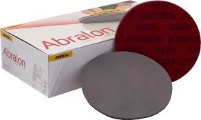 แผ่นขัดกลม Abralon หลังสักหลาด 5นิ้ว